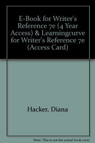 E-Book for Writer's Reference 7e (4 Year Access) & Learningcurve for Writer's Reference 7e (Access Card)