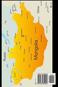 Map of Mongolia Journal: 150 page lined notebook/diary