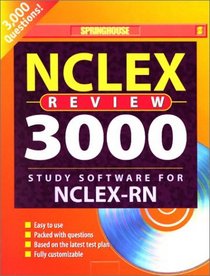 NCLEX Review 3000: Study Software for NCLEX-RN (User's Manual with CD-ROM for Windows and Macintosh)