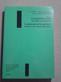 Computerlinguistik / Computational Linguistics.