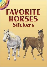 Favorite Horses Stickers (Dover Little Activity Books)