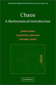 Chaos: A Mathematical Introduction (Australian Mathematical Society Lecture Series)