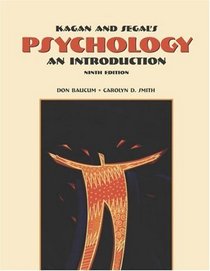 Thomson Advantage Books: Kagan and Segal's Psychology : An Introduction (with InfoTrac)