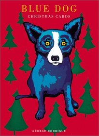 Wrap Me Up for Christmas: Blue Dog Christmas Cards (15 Cards)