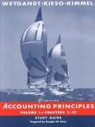 Accounting Principles, Chapters 1-13, Study Guide (Volume 1)
