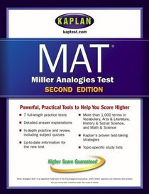 Kaplan MAT, Second Edition (Kaplan Mat)