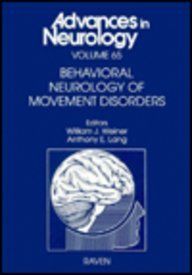 Behavioral Neurology of Movement Disorders (Advances in Neurology)