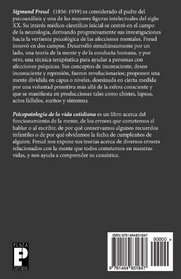 Psicopatologa de la vida cotidiana (Spanish Edition)