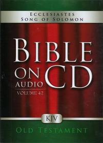 Bible on CD; Old Testament: Ecclesiastes, Song of Solomon (volume 42) KJV