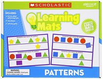 Scholastic Teacher's Friend Patterns Learning Mats, Multiple Colors (TF7103)