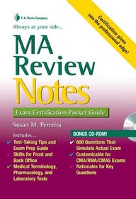 MA Review Notes: Exam Certification Pocket Guide (Exam Certification Pocket Guides)