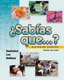 Sabias que. . .  ?, Beginning Spanish (Student Edition + Listening Comprehension Audio CD)