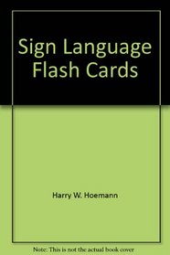 Sign Language Flash Cards