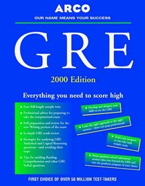 Aroc Everything You Need to Score High on the Gre 2000 (Master the Gre)