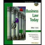 Business Law Today, Essentials Edition - Textbook Only