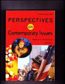 Perspectives on Contemporary Issues (with InfoTrac)