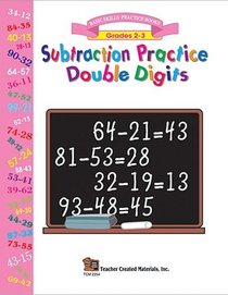 Subtraction Practice Double Digits
