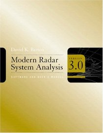 Modern Radar System Analysis Software and User's Manual, Version 3.0