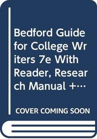 Bedford Guide for College Writers 7e 4-in-1 paper & Writing Guide Software