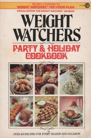 Weight Watchers party  holiday cookbook