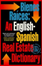 Bienes races: diccionario ingls/espaol