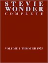 Stevie Wonder -- Complete, Vol 1: Piano/Vocal/Chords