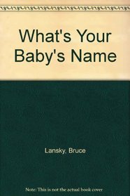 What's Your Baby's Name