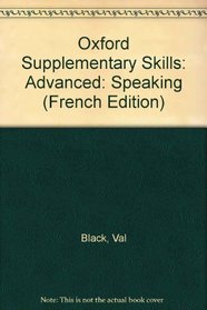 Oxford Supplementary Skills: Advanced: Speaking
