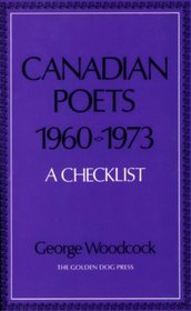 Canadian Poets (Early Canadian poetry series - bibliographical materials)