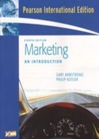 Marketing: An Introduction 8/e (Pearson International Edition)
