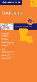 Rand McNally Louisiana: Highways & Interstates (Rand McNally Folded Map: States)