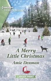 A Merry Little Christmas (Return to Christmas Island, Bk 3) (Harlequin Heartwarming, No 457) (Larger Print)
