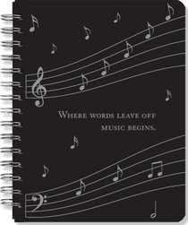 Rhapsody Music Journal (Notebook, Diary)