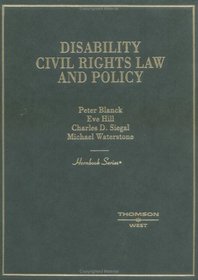 Disability Civil Rights Law and Policy (Hornbook Series) (Hornbook)