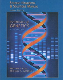 Essentials of Genetics Student Handbook & Solutions Manual