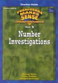 Number Investigations (Prealgebra Makes Sense Series, Book 4)
