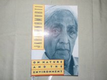 On Nature and the Environment