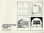 Architecture, Form, Space and Order