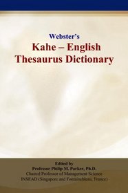 Websters Kahe - English Thesaurus Dictionary