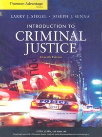 Introduction to Criminal Justice (Thomson Advantage Books)