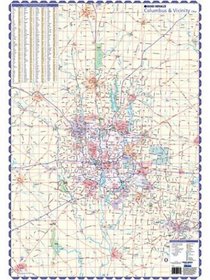 Rand McNally Ohio : Columbus & Vicinity: Major Roads & Highways : Write on/Write off (Thomas Guide and Street Guide Wall Map)