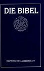 Bibelausgaben, Standardbibel mit Apokryphen, blau (Nr.1574)