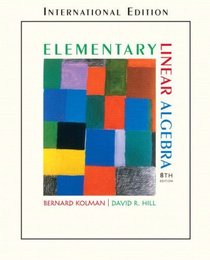 Elementary Linear Algebra: AND Maple 10