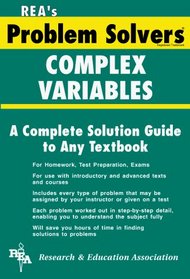 Complex Variables Problem Solver (Problem Solvers)