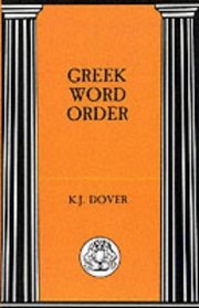 Greek Word Order (BCP Advanced Language) (BCP Advanced Language)