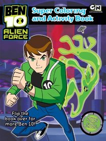 Ben 10 Super Coloring and Activity Book