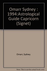 Capricorn 1994 (Omarr Astrology)