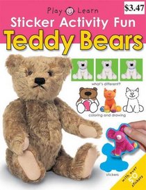 Sticker Activity Fun Teddy Bears