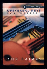 Text: Volume of ...Raimes-Universal Keys for Writers, MLA Update