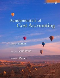 Fundamentals of Cost Accounting HWM+ PC